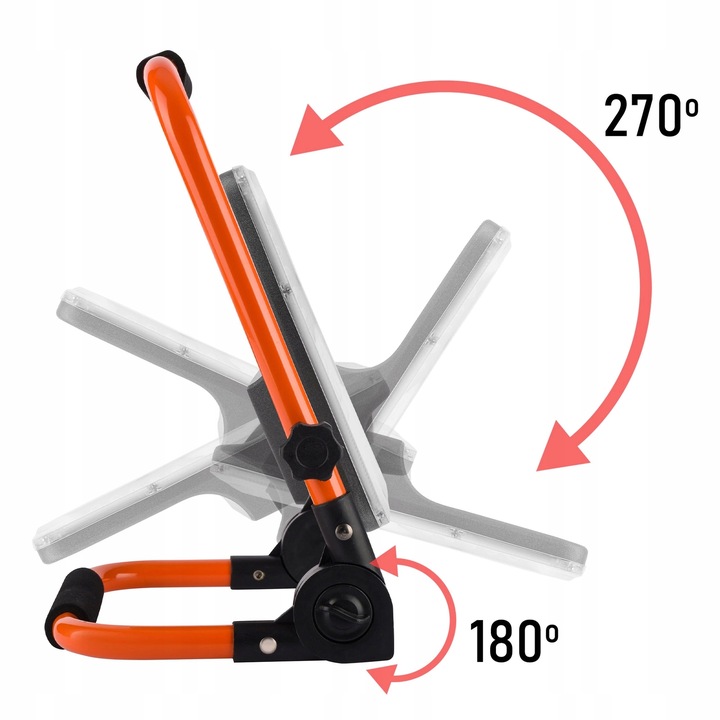 Halogen LED Roboczy Budowlany 300W Naświetlacz przenośny Akumulator