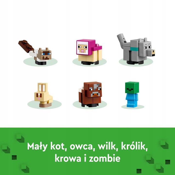 LEGO Minecraft Rezerwat zwierząt 21253 .