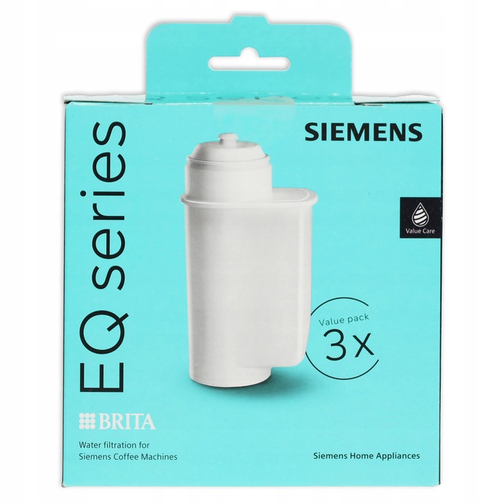 ORYGINALNY Filtr wody SIEMENS TZ70003 Brita Intenza+ | 3-pack