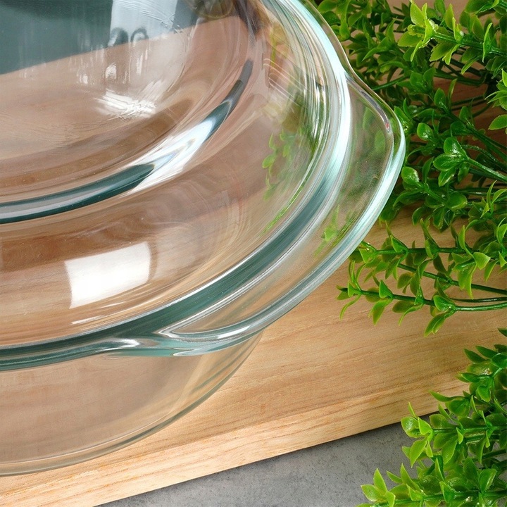 Naczynie ŻAROODPORNE szklane pieczenia do zapiekania forma brytfanka