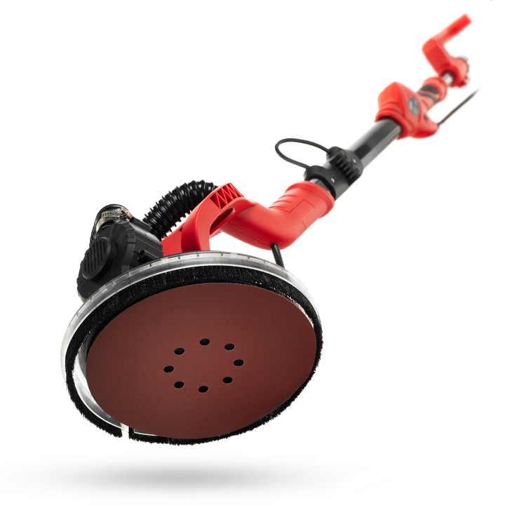 SZLIFIERKA DO GIPSU ŻYRAFA GŁADZI TYNKÓW LED Z ODSYSEM PAPIER WALIZKA WOREK