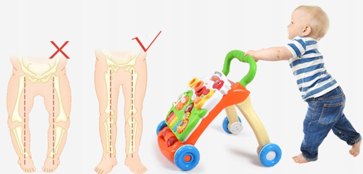 CHODZIK PCHACZ JEŹDZIK DLA DZIECI EDUKACYJNY INTERAKTYWNY PIANINKO STOLIK