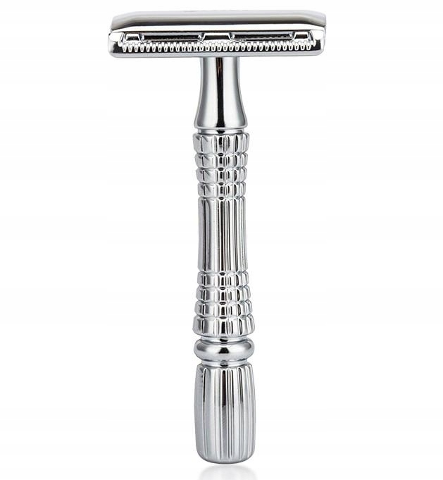 Tradycyjna Klasyczna Maszynka Do Golenia Z Lusterkiem + Żyletki Wilkinson