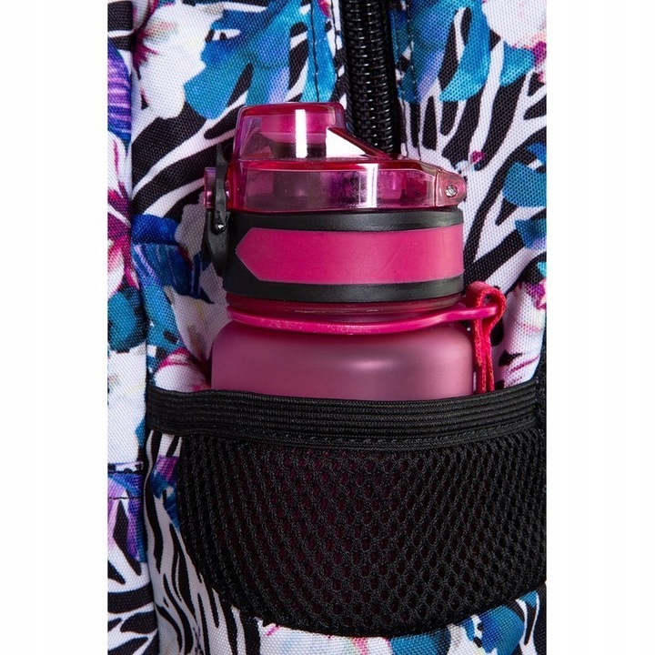 PLECAK CoolPack SZKOLNY MŁODZIEŻOWY Drafter FLOWER ZEBRA+GRATIS