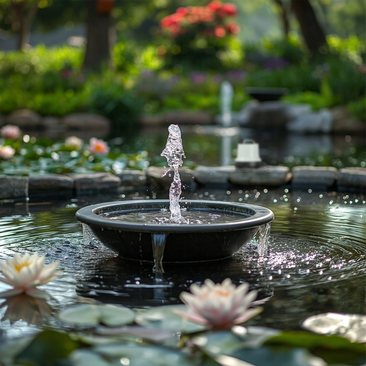 SOLIDNA POMPA NISKIEGO ZANURZENIA 2500L/H DO OCZKA AKWARIUM WYDAJNA I CICHA