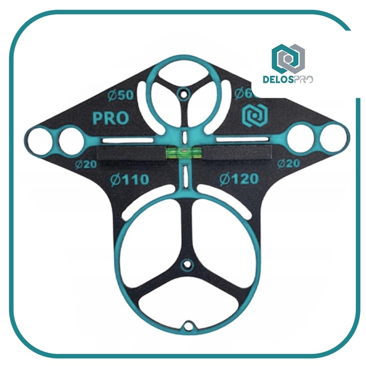 SZABLON WZORNIK OTWORÓW PŁYTEK GEBERIT TOALETA WYTRZYMAŁY GIĘTKI