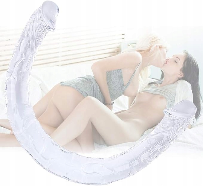 Dildo Podwójne Penis Sex BDSM Dildo Analne Gadżety Erotyczne Dla Par 32 CM