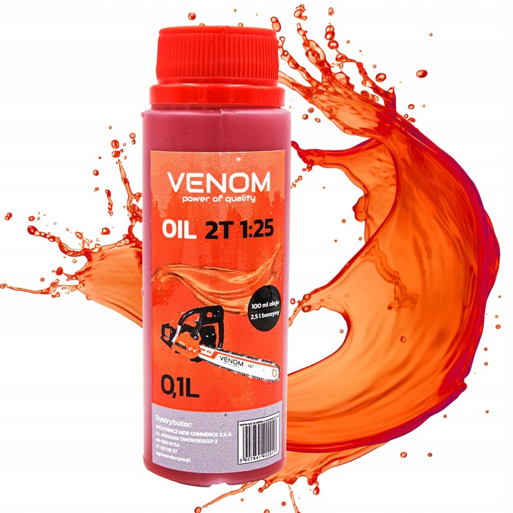 KOSA SPALINOWA VENOM PODKASZARKA SILNIK 3xGŁOWICA 2xTARCZA OLEJ 20W1