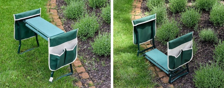 STOŁEK OGRODOWY krzesło taboret KLĘCZNIK do ogrodu