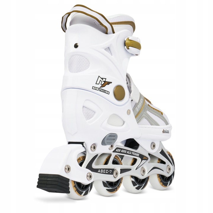Rolki Regulowane RAVEN Pulse White/Gold 37-40