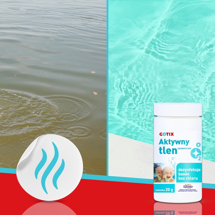 Chemia do Basenu Jacuzzi SPA Zestaw Chemii Basenowej z Tlenem Aktywnym