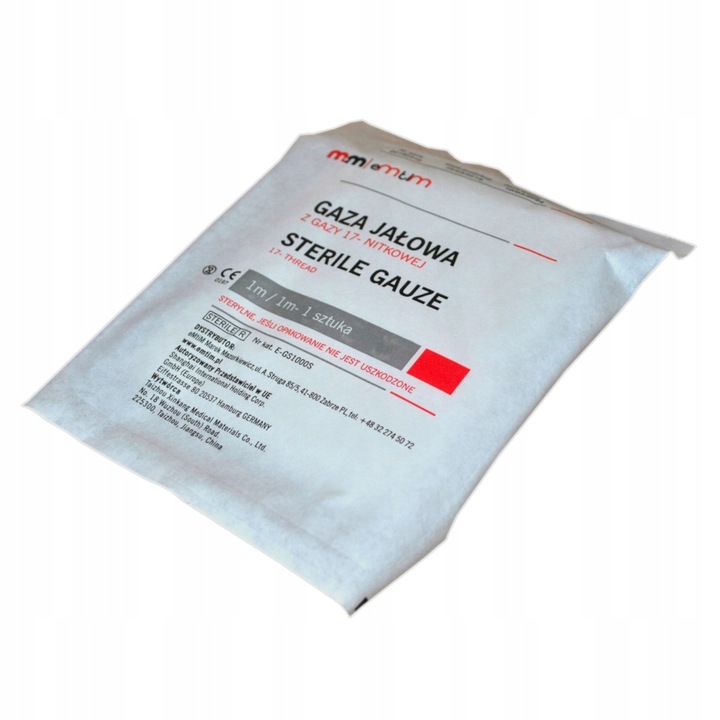 GAZA OPATRUNKOWA JAŁ EMTIM 17NITKOWA 1M2 100SZT
