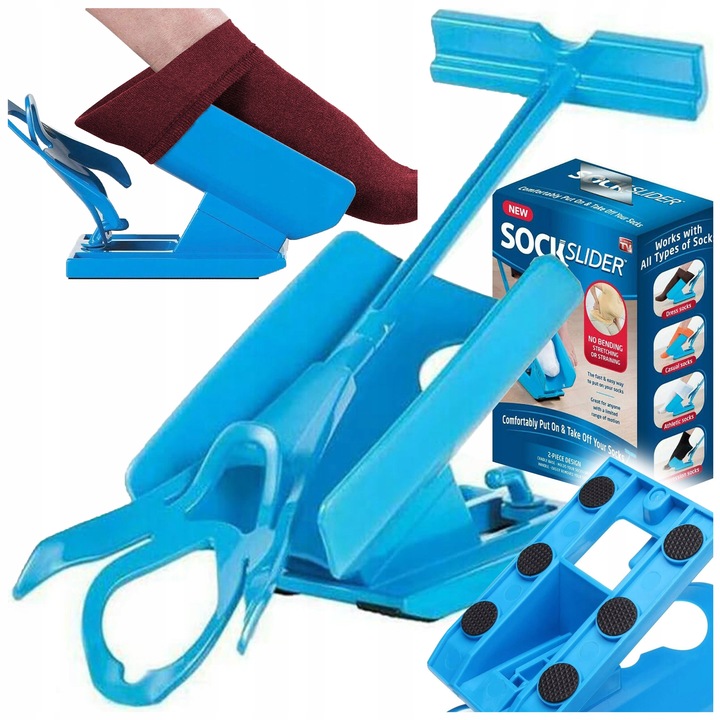 PRZYRZĄD DO ZAKŁADANIA SKARPET Urządzenie do Zdejmowania Skarpet MAWE