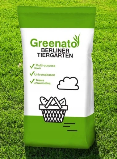 NASIONA TRAWY 5KG TRAWA SAMO ZAGĘSZCZAJĄCA ODPORNA UNIWERSALNA GREENATO