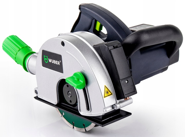 BRUZDOWNICA DO BETONU LASER 2 TARCZE WALIZKA 3100W