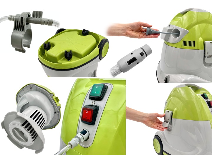 ODKURZACZ PIORĄCY WODNY+PŁYN KARCHER ZESTAW ssawki do prania jakość