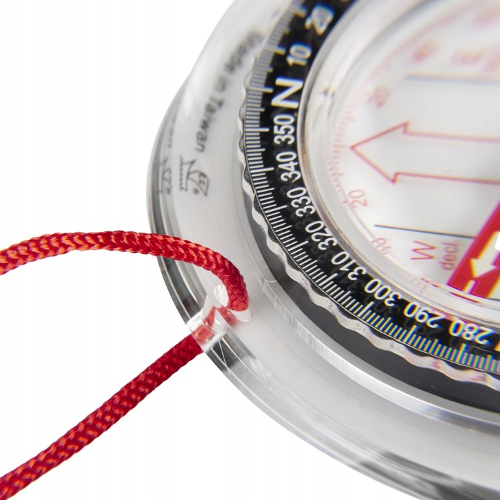 KOMPAS MAPOWY BUSOLA PRZEŹROCZYSTY FOSFORYZUJĄCY HELIKON KOMPAS SCOUT MK2