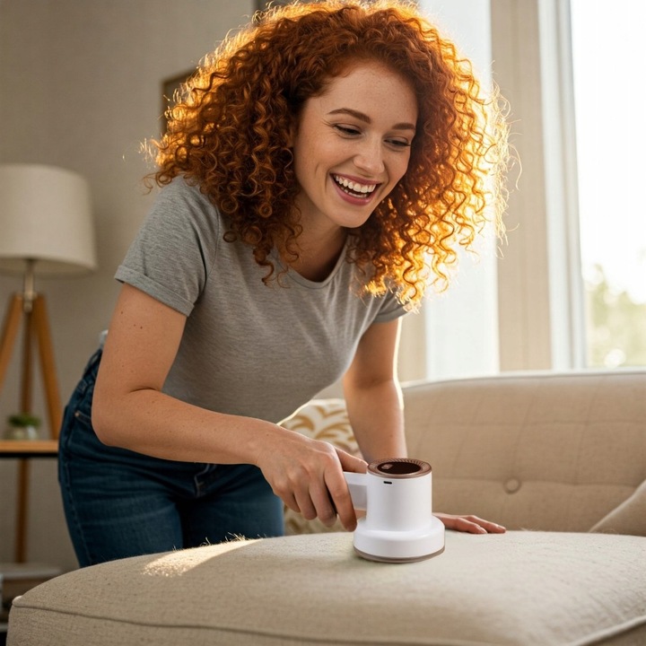 MOCNA ELEKTRYCZNA GOLARKA DO UBRAŃ SWETRÓW TKANIN TAPICERKI KOC