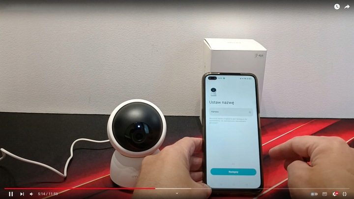 KAMERA IMILAB niania monitoring 1296P 360 A1