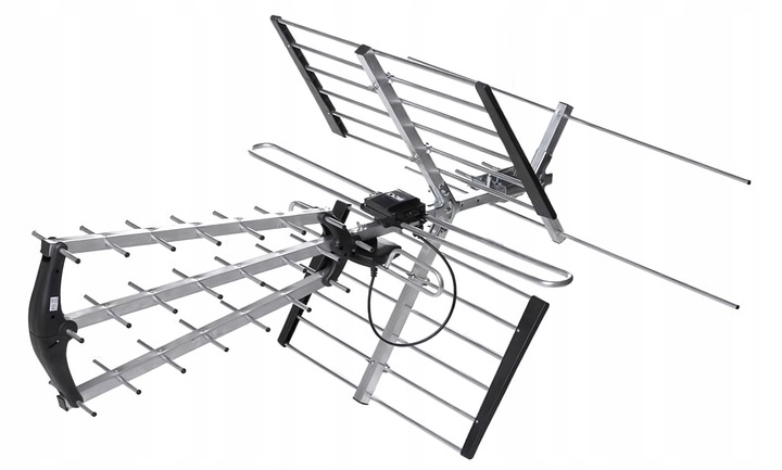 ANTENA Dvbt2 4k Mux8 Tv Naziemna Zewnętrzna OLYMPIA BX1000 LTE COMBO