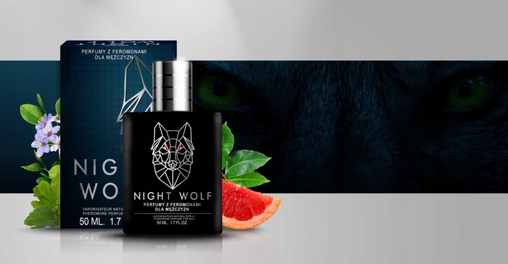 Perfum Night Wolf 50ml Mocne Feromony dla Mężczyzn