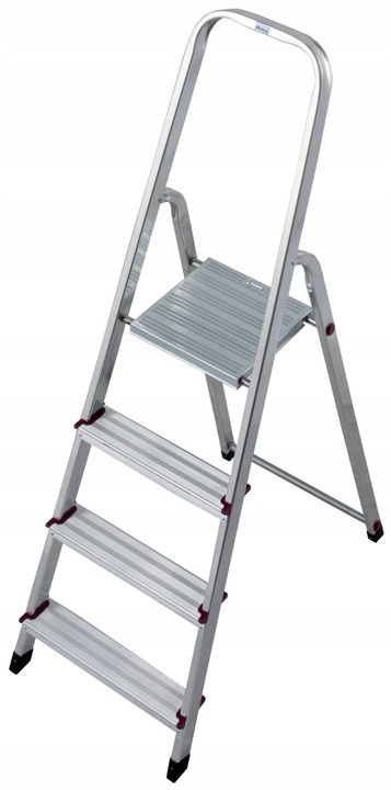 Drabina aluminiowa domowa Krause Corda 4 stopniowa
