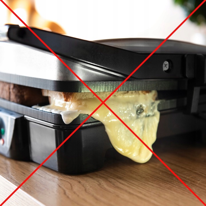 Toster Grill Opiekacz SANDWICH XXL First Austria 900W Non-stick +