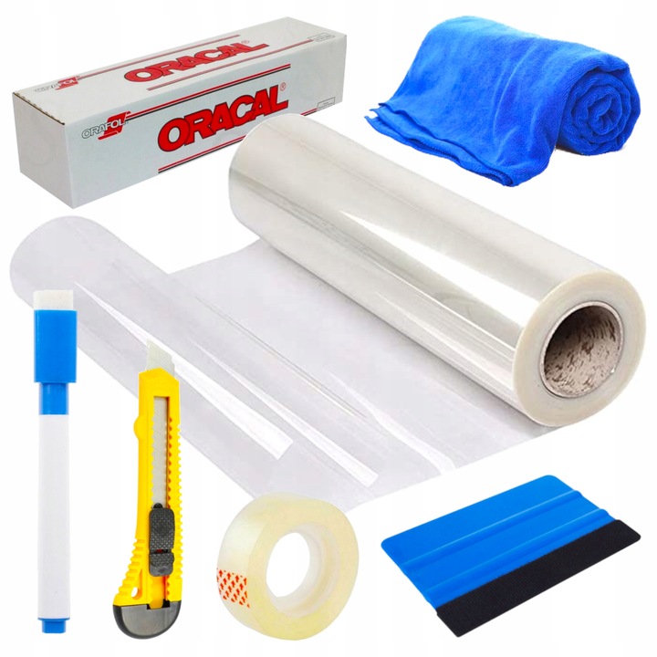 FOLIA OCHRONNA DRZWI PRZECIW DRAPANIU 100x100, 1x1