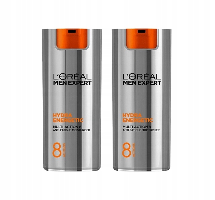 LOREAL MEN EXPERT HYDRA ENERGETIC KREM DO TWARZY ZESTAW 2 X 50 ML