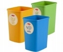 ZESTAW KOSZY POJEMNIKÓW DO SEGREGACJI SORTOWANIA ŚMIECI 3X10L 3 KOLORY