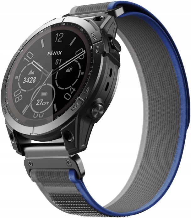 PASEK BRANSOLETA QUICKFIT DO GARMIN FENIX 3 3HR 5X 6X 7X 8 51mm PRO SOLAR