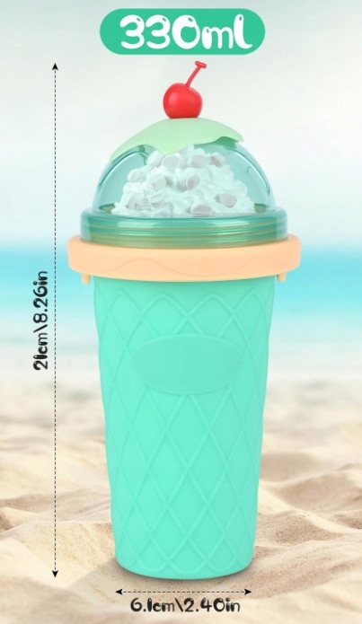 SLUSHY KUBEK DO ROBIENIA LODÓW SORBETÓW SLUSHY GRANITY KOLORY