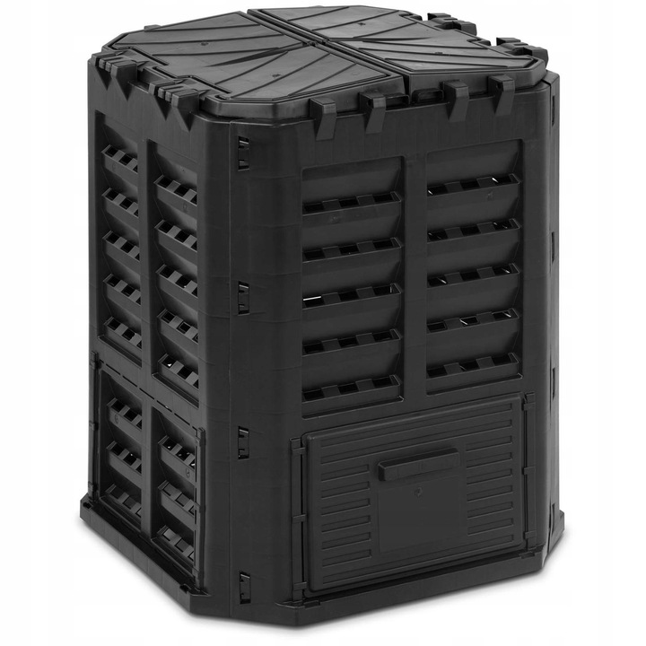 KOMPOSTOWNIK OGRODOWY 360 L CAŁOROCZNY PLASTIKOWY