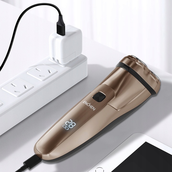 Enchen Steel 3S Golarka męska elektryczna maszynka do golenia zarostu