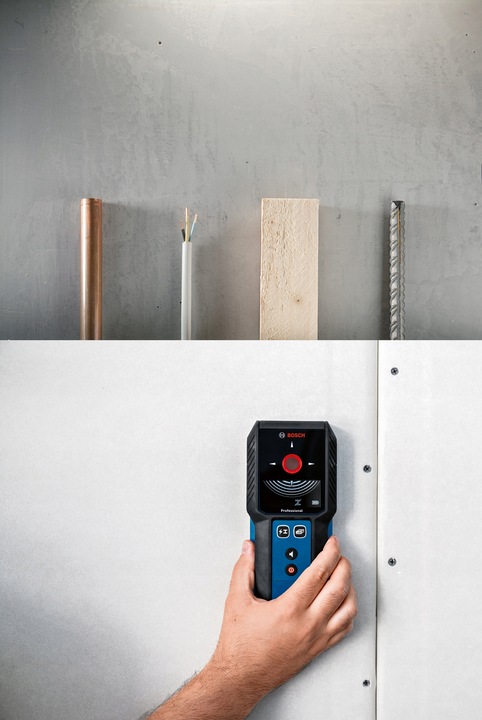 WYKRYWACZ METALI PRZEWODÓW DREWNA BOSCH cyfrowy detektor Bosch GMS