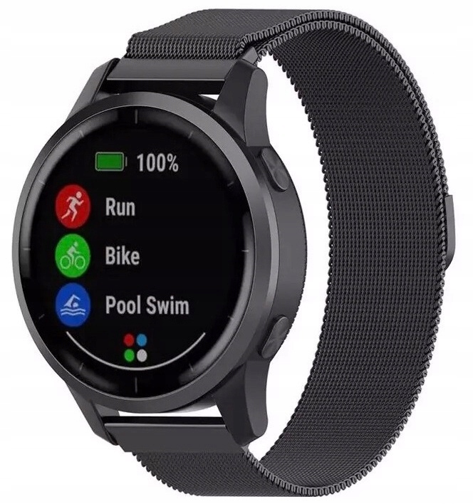 PASEK DO GARMIN VENU 2 3/ VIVOACTIVE 4 45mm Forerunner 265 46mm KOLORY 22MM
