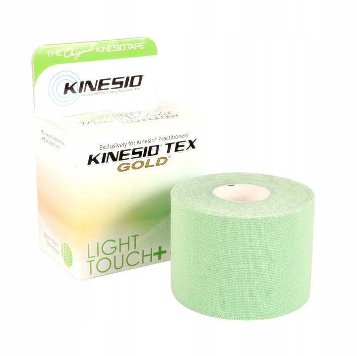 Kinesio Tex Gold Light Touch+ hipoalergiczna do wrażliwej skóry 5 cm x 5 m