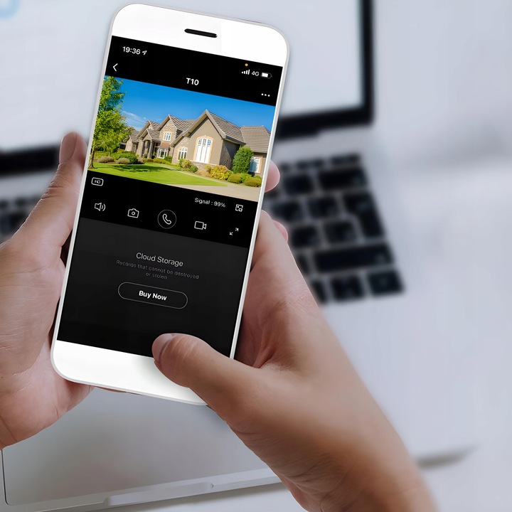 OBROTOWA KAMERA ZEWNĘTRZNA ZOOM 4X WIFI IP 2MPx + KARTA SD 32GB APLIKACJA