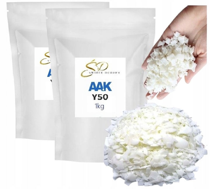 WOSK SOJOWY NATURALNY ECO do produkcji świec sojowych rozdrobniony Y50