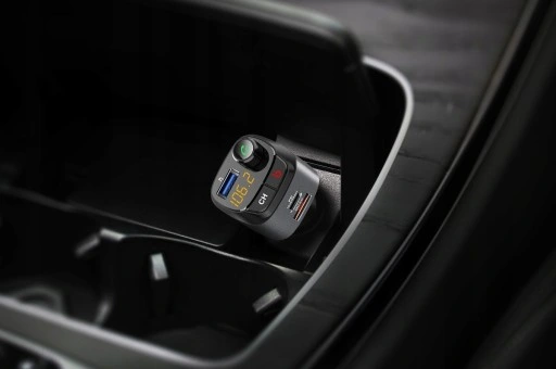 FEEGAR Transmiter FM Zestaw głośnomówiący BT QC3.0