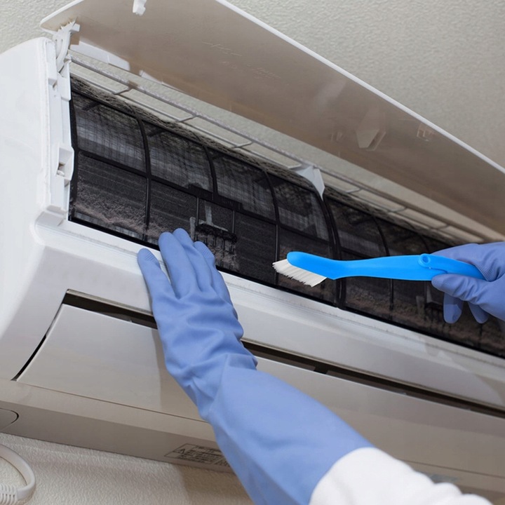 4szt ZESTAW SZCZOTEK GRZEBIENI DO CZYSZCZENIA KLIMATYZACJI SAMOCHODU