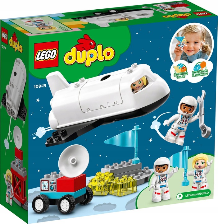 LEGO Duplo 10944 Lot promem kosmicznym