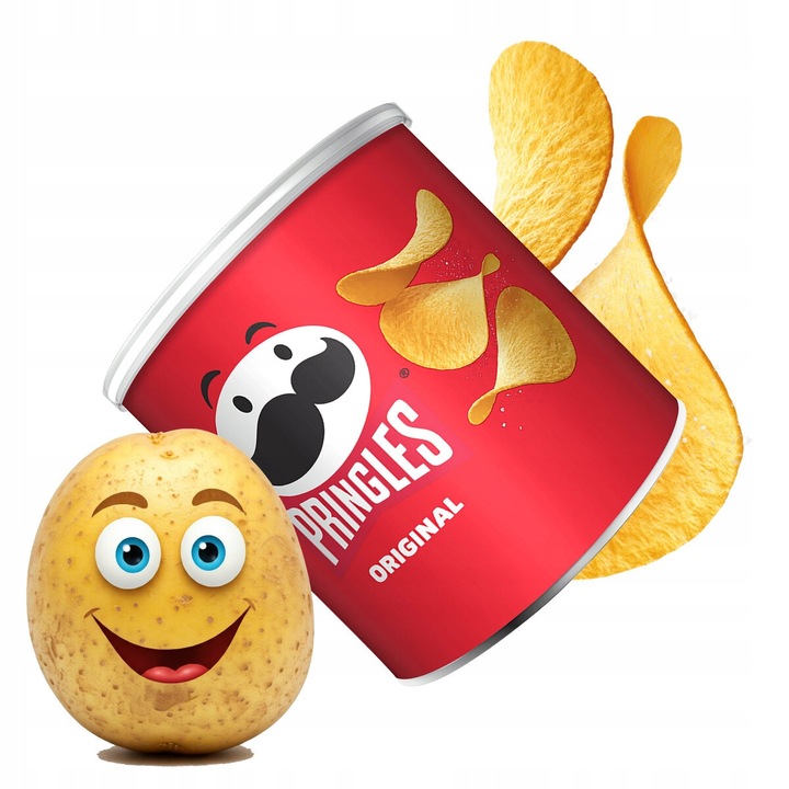 Chipsy ziemniaczane Pringles Original i inne rózne smaki mix 12x40g