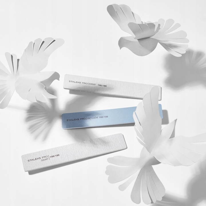 STALEKS Pilnik Łódka Do Paznokci Mineralny Expert 100/180 - 25 sztuk