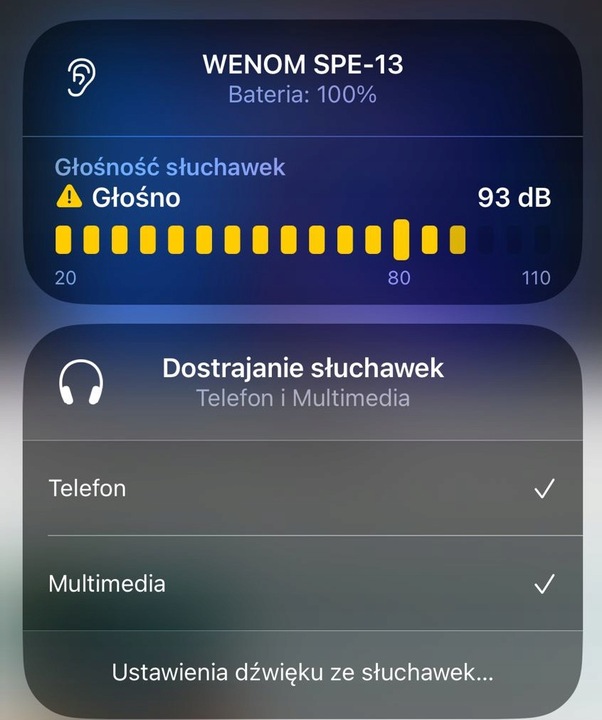 Słuchawki bezprzewodowe Bluetooth Dwa Mikrofony wodoodporne wodoodporne SPE