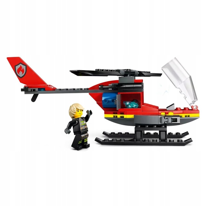 LEGO CITY 5+ STRAŻACKI HELIKOPTER RATUNKOWY 60411