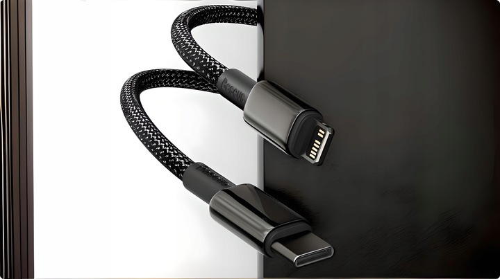 BASEUS KABEL USB-C SZYBKIE ŁADOWANIE PRZEWÓD DO LIGHTNING IPHONE PD 20W 1M