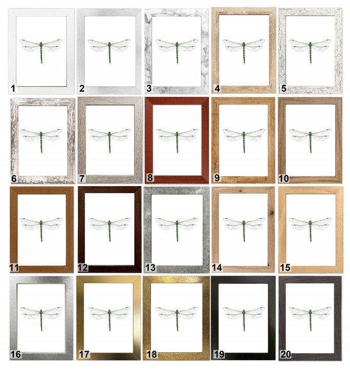 Italia Ramka 30x40 na zdjęcie z passe partout A4 21x29,7 cm różne