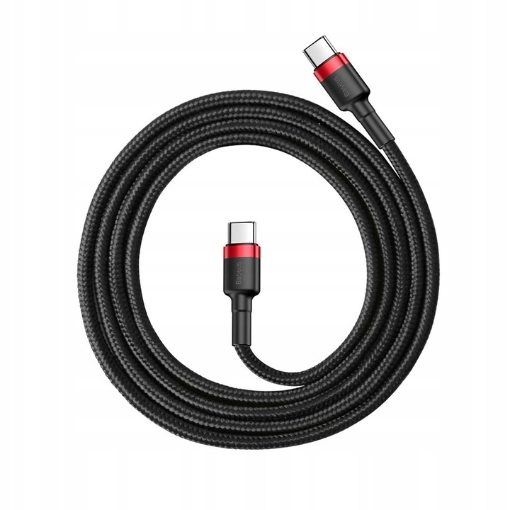 Szybka Ładowarka Sieciowa USB C 25W i Kabel Typu C Przewód 1m Baseus 60W