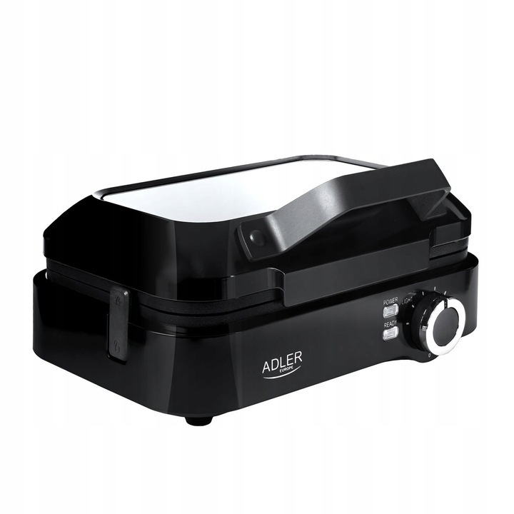 Gofrownica 2000W XXL na 2 duże gofry Płynna regulacja temperatury